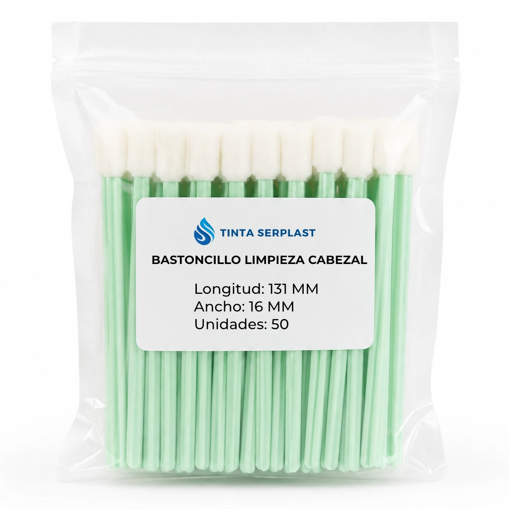 BASTONCILLO LIMPIEZA CABEZAL 131 mm X 16 mm