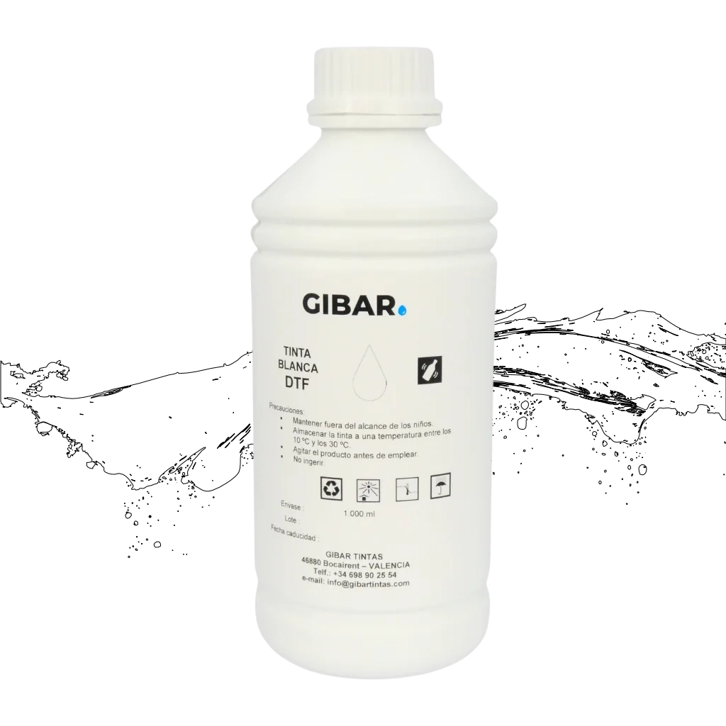 TINTA DTF BLANCA 1 Lt