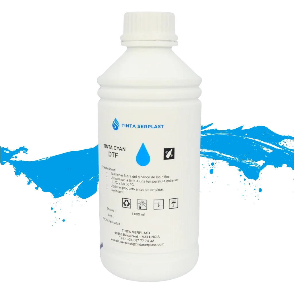 TINTA DTF CYAN 1 Lt